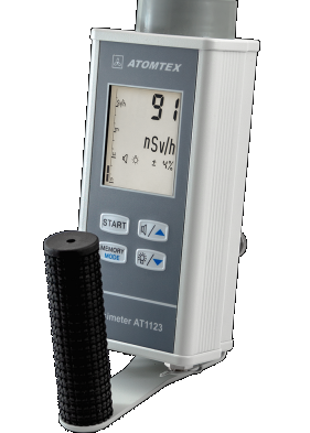 Handheld radiation dosimeter