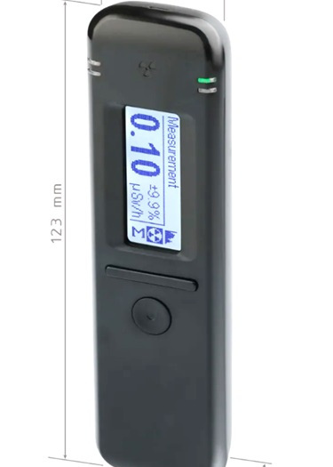 Digital personal dosimeter and spectrometer